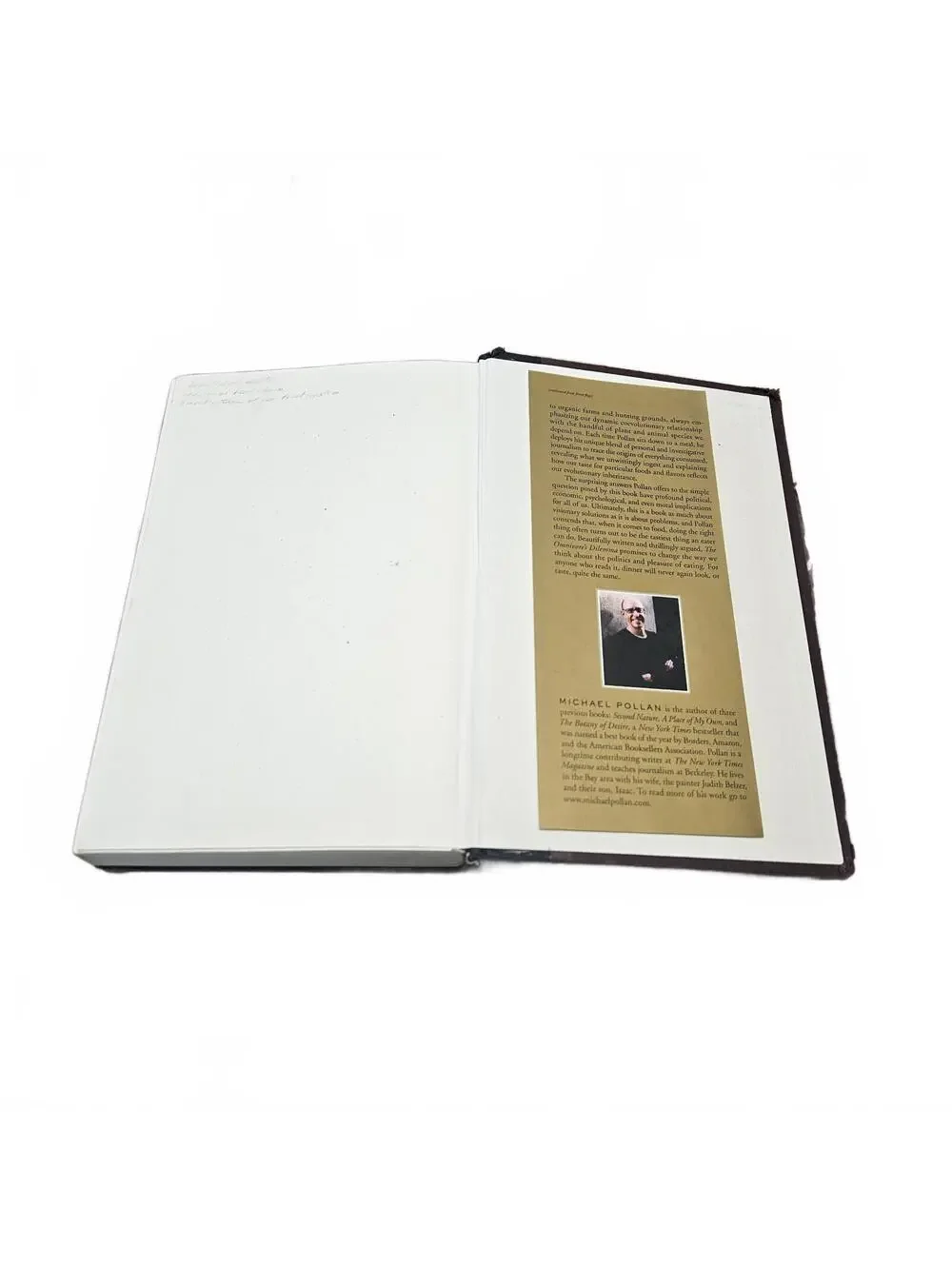 The Omnivore's Dilemma: A Natural History of Four Meals by Michael Pollan